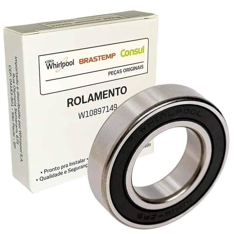 Rolamento Lavadora Brastemp Consul 6006 W10897149 Rolamento Lavadora Brastemp Consul 6006 W10897149