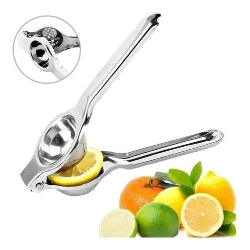 2x Espremedor Amassador De Limão Laranja Metal Top Chef