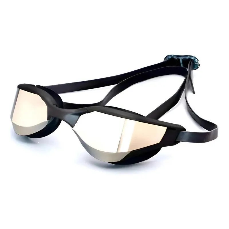 Oculos Natacao Competicao Espelhado Atletas Olimpicos Leader