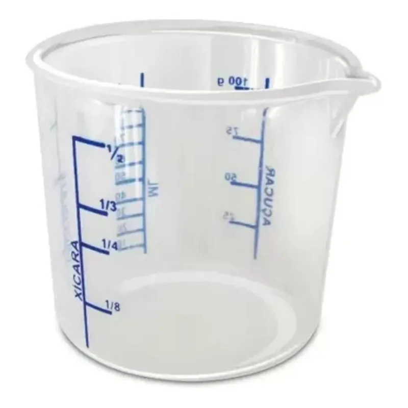 Copo Graduado 100ml Copo Medida Cor Transparente