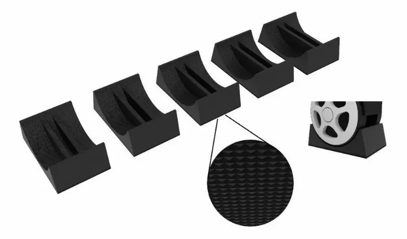 10x 5 Travas Para Cadeira De Rodinha Gamer Simulador Corrid
