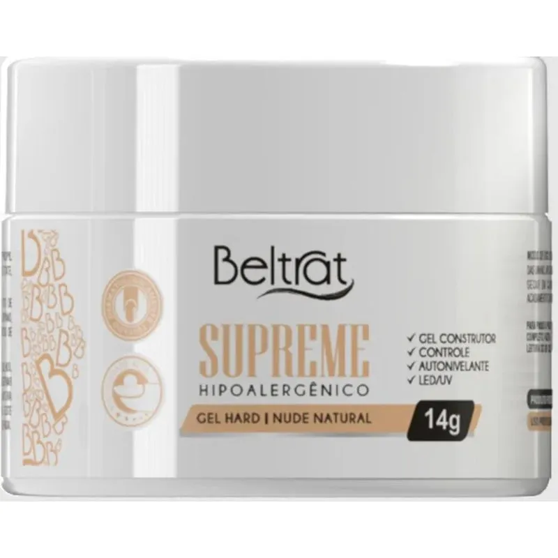 2x Gel Supreme Nude Natural 14g - Beltrat