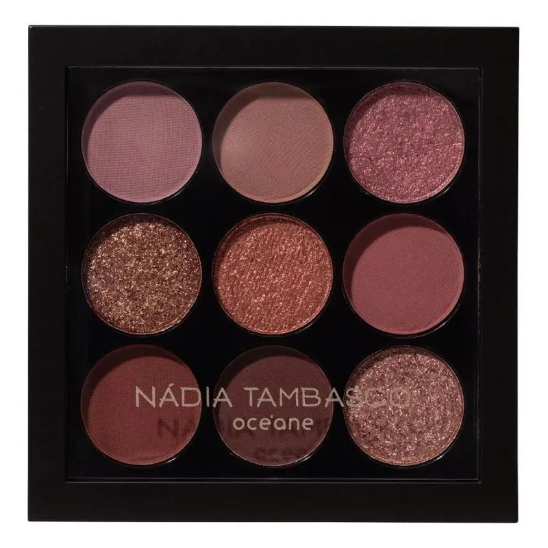 Sombra Para Olhos Océane Nádia Tambasco Seis Cores Cintilant