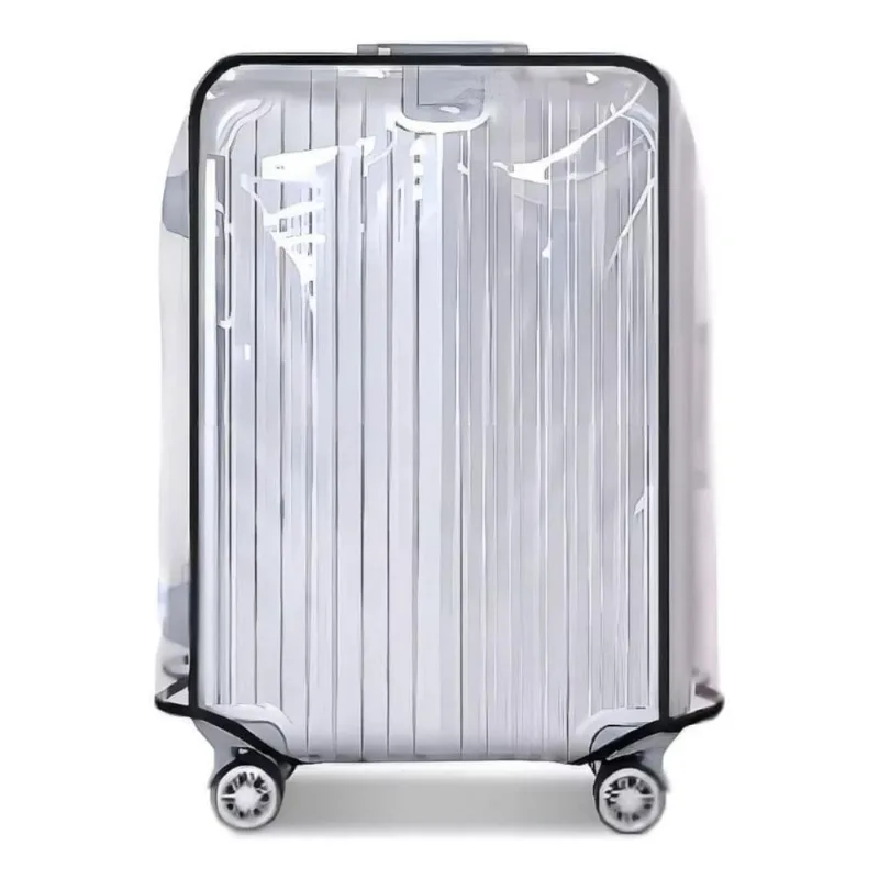 Kit 3 Capas Plásticas Transparente Para Mala De Viagem P M G