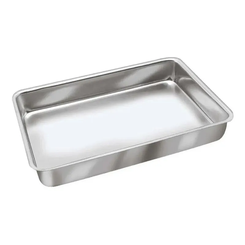 10x Assadeira Forma De Bolo Tabuleiro Alto Grande 40 Cm Alu