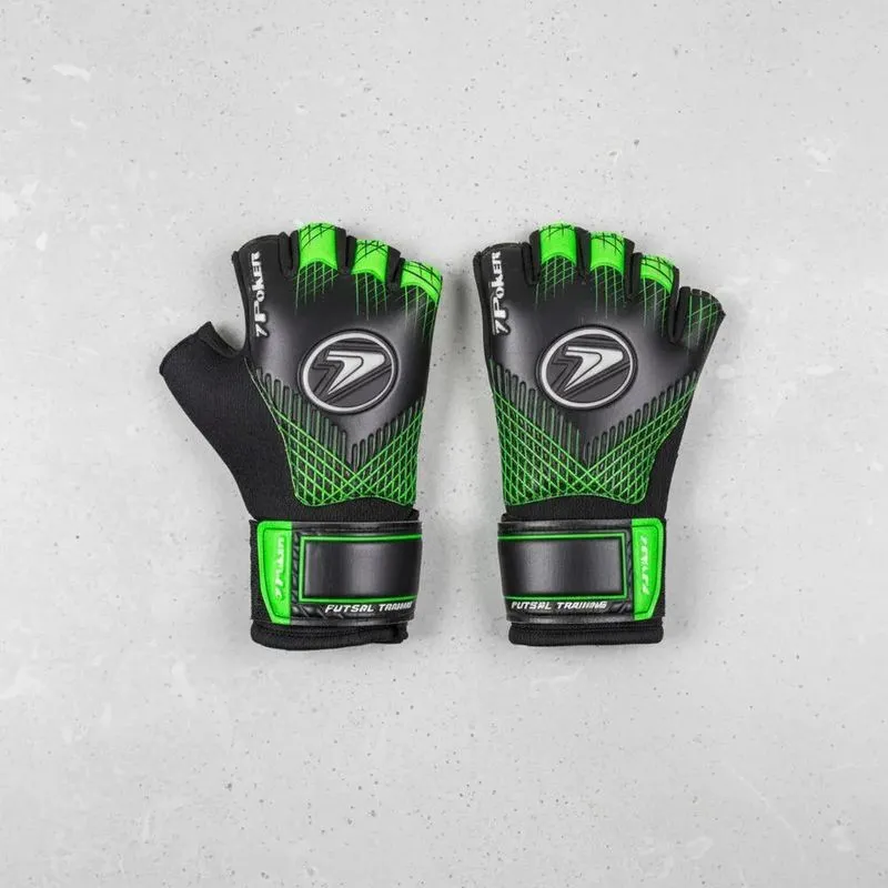 Luva De Goleiro Futsal Poke Preto/laranja 9