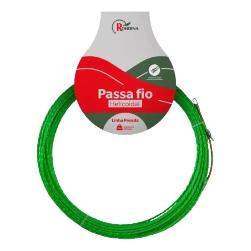 Passa Fio Profissional Elétrico Sonda Hard Work Rohdina 30mt