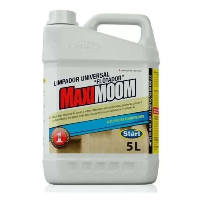 5x Limpador Universal Flotador Start Maximoon Alcalino Start