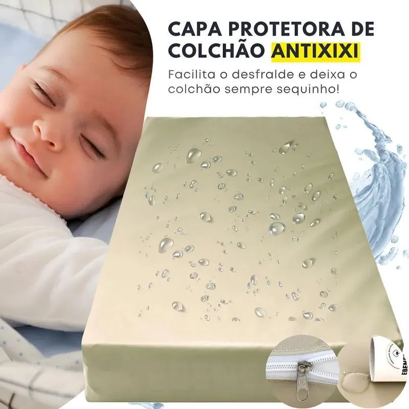 Capa Protetora Para Colchão Impermeável Antiácaro Protetor B