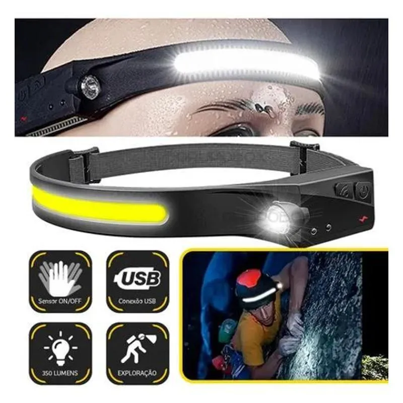 3x Lanterna Acampamento Ciclismo Led A Prova Dagua Trilha Pe