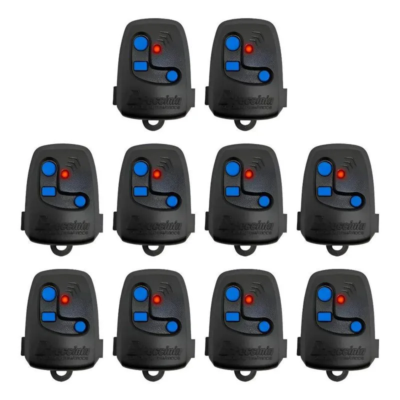 Peccinin Kit 10 Controles Remoto 3c Peccinin Portao Automati
