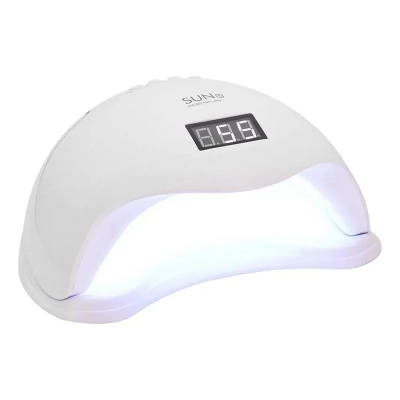 Cabine Unha Unha Manicure Gel Led 48W Sun Seca Esmalte Comum