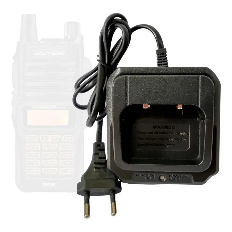 Base Com Fonte Para Rádio Baofeng Uv 9r /uv 9r Plus