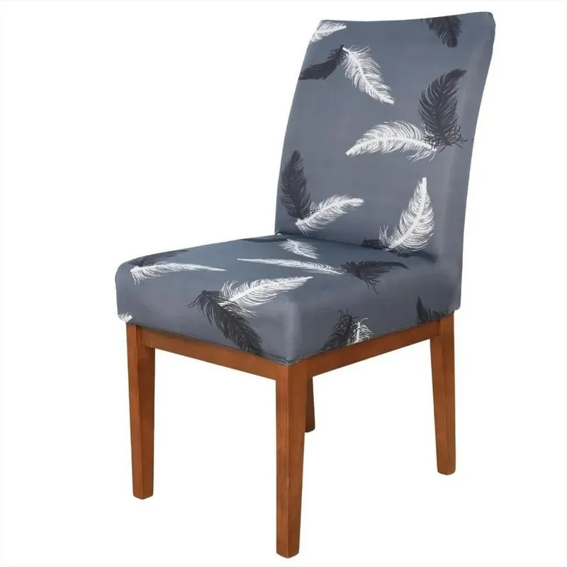 Capa Para Cadeira De Jantar Com 04 Unidades Cor Modern Leaf