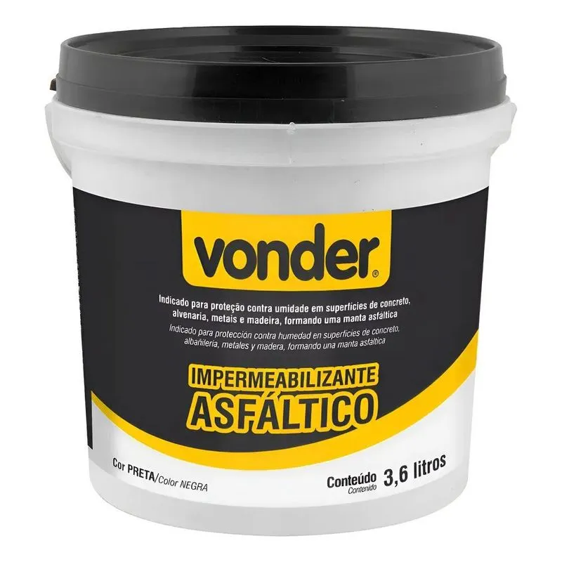 Impermeabilizante Asfáltico Manta Liquida Veda Laje 3,6 L Pr