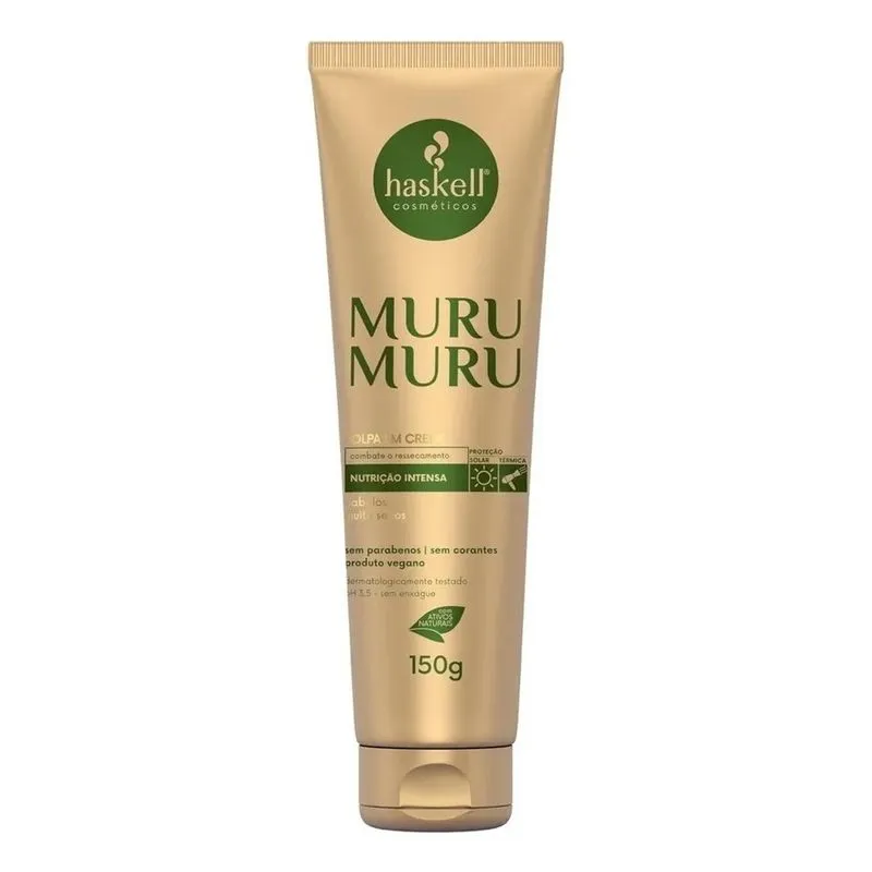 3x Haskell Murumuru Polpa Em Creme 150g
