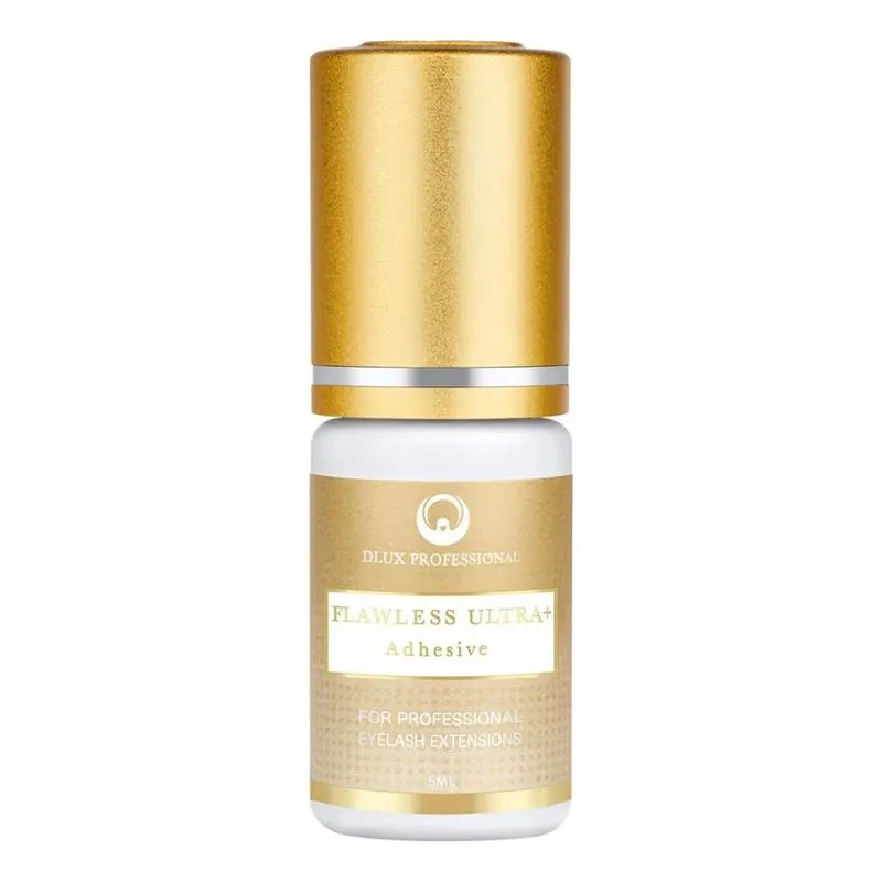 2x Cola Dlux Professional Flawless Ultra+ 5ml - Secagem 1 Se