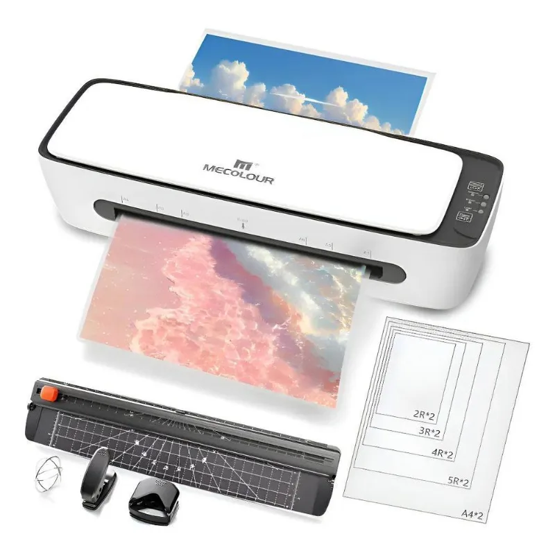 Plastificadora Laminadora 6 Em 1 Refiladora A4 Multifunciona