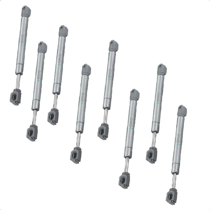 8 Amortecedor Porta Armário Pistão Gás 60n Capacidade 6kg