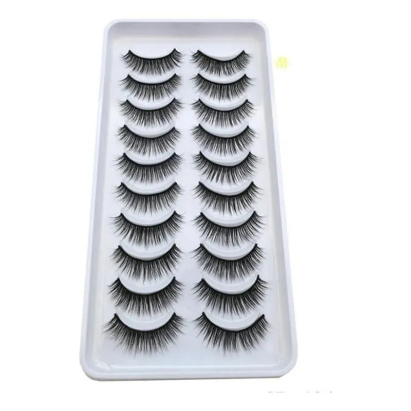 2x Cartela Cilios Postiços 3d 134 Bem Natural Imediato