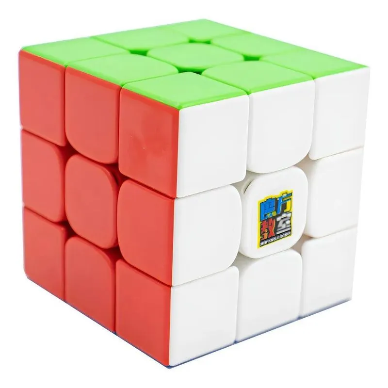 Cubo Mágico Magnético Profissional Moyu Rs3m Stickerless Cor