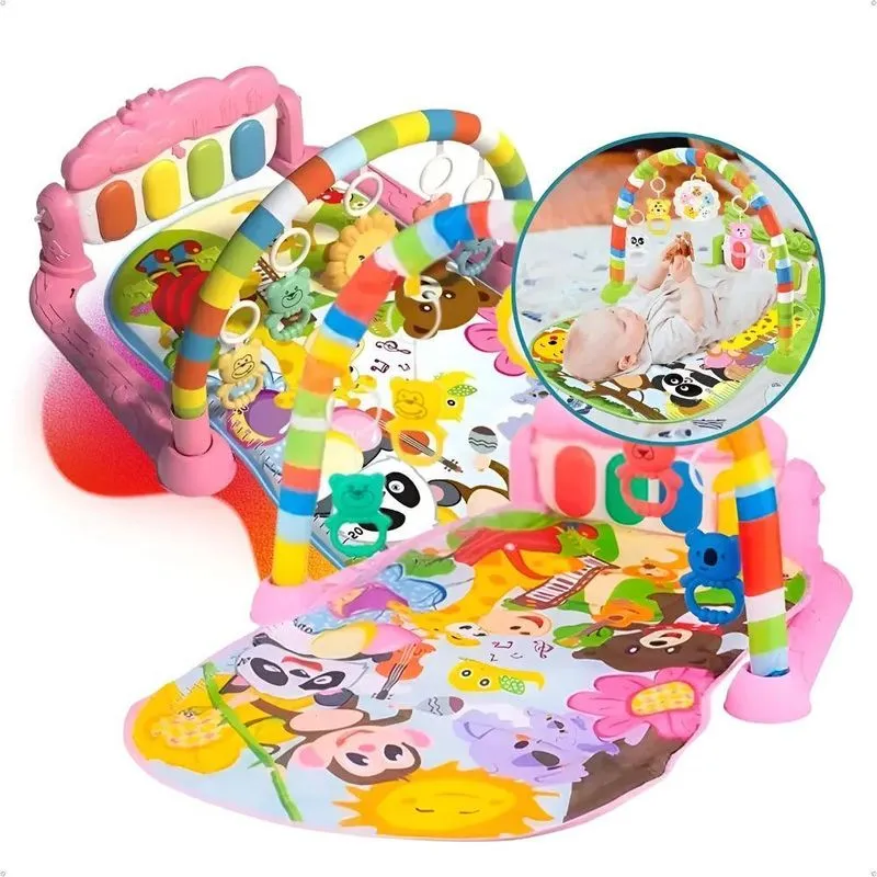Tapete De Atividade Piano Musical Interativo Infantil Mob Ro