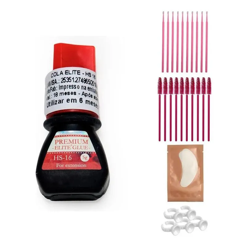10x Cola Elite Premium Hs-16 Volume Russo 5g Anvisa