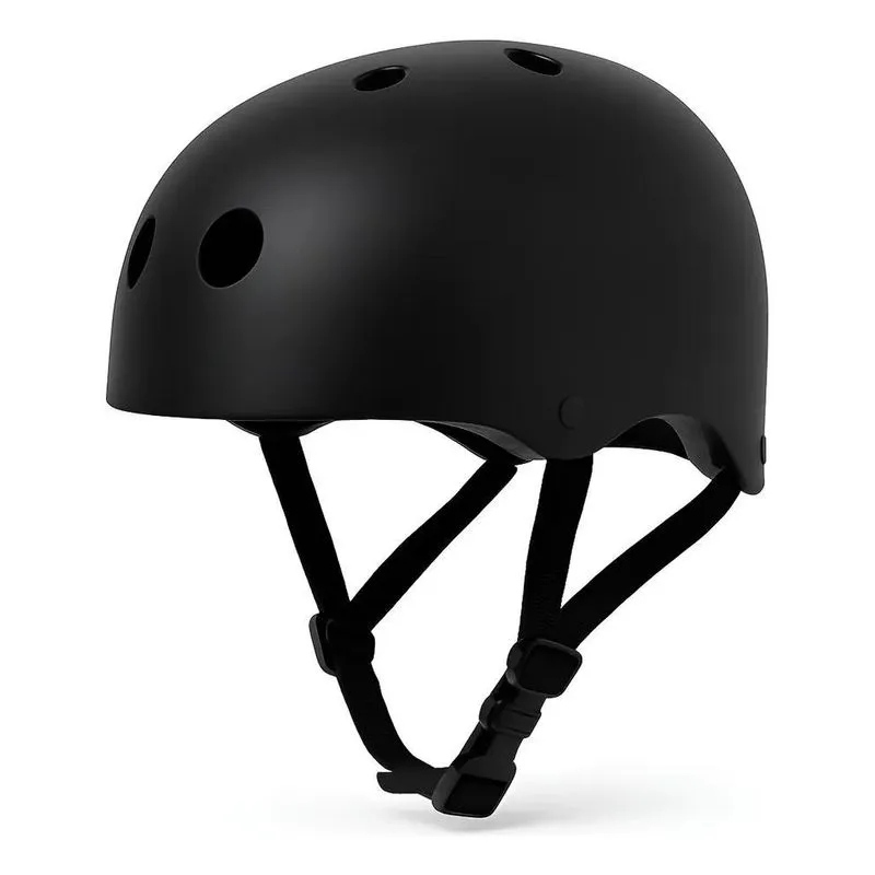 Capacete Preto P M G Unisex Pro Skate Patins B Preto G