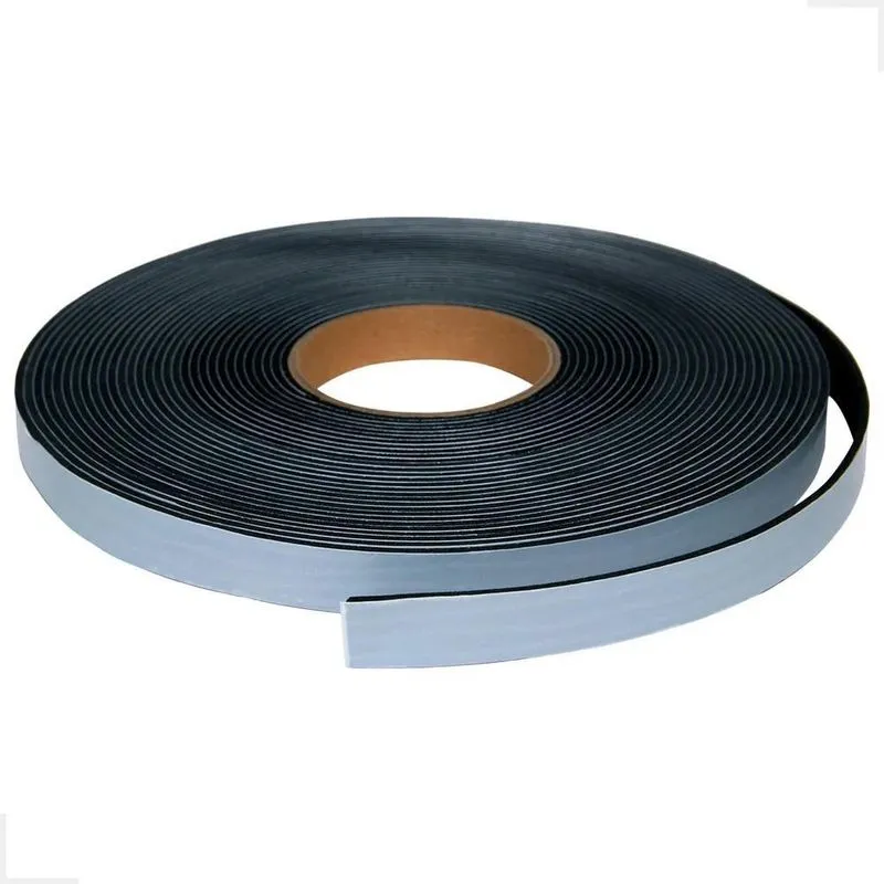 Fita Vedação Espuma Epdm Preto Autocolante 2mm X 12mm X 10mm
