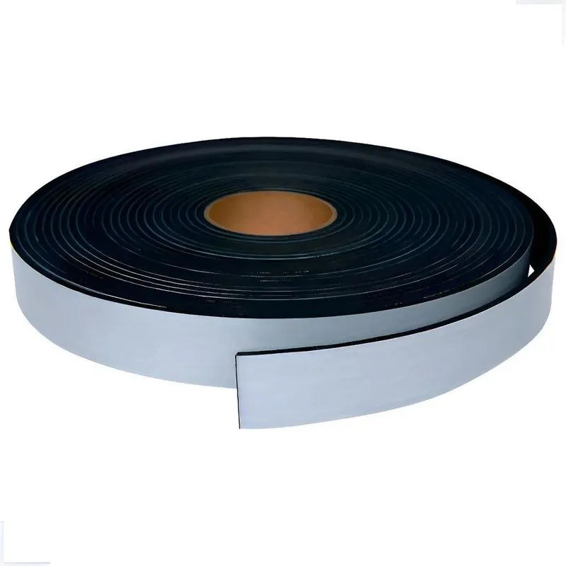 Fita De Eva Vedação Preto 3mm X 25mm X 10mts Adesivo 1 Lado