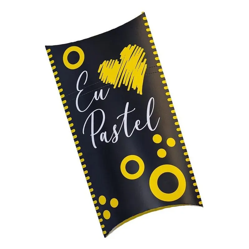 2x 100 Caixas Pastel Delivery Viagem M 25x15x3