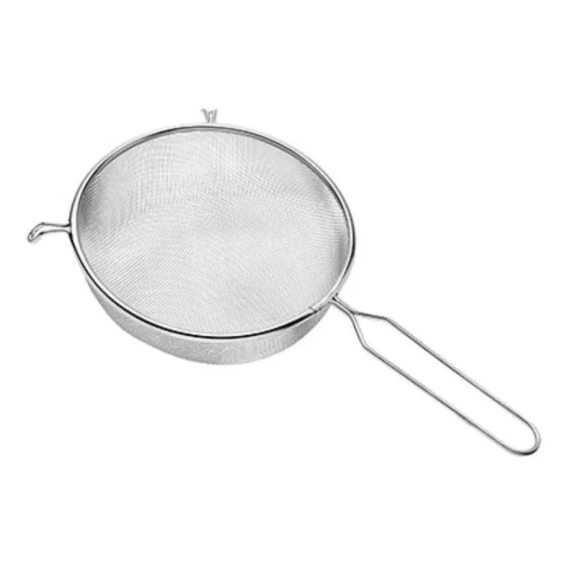 Peneira Inox De Cozinha Coar 24cm Escorrer Macarrão Coador