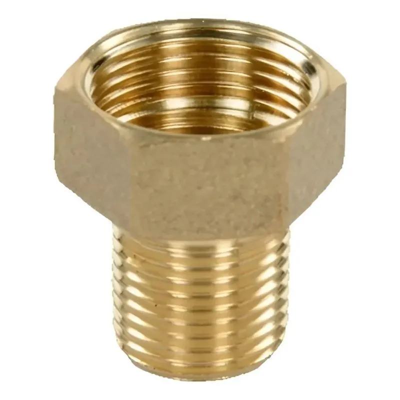 Bucha De Reversão Latão Rosca Macho 1/2'' Rosca Fêmea 3/4''