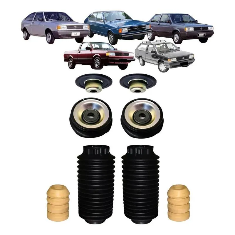 Coxim Amortecedor Gol G1 Saveiro Voyage Quadrado 1980 A 1995