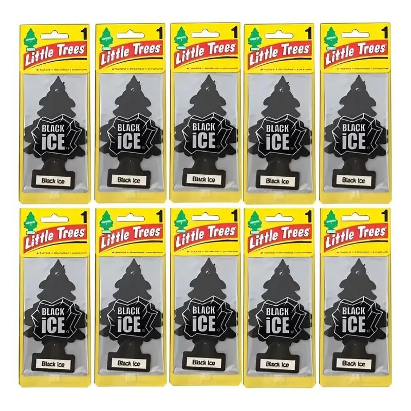 10 Cheirinho Little Trees - Black Ice