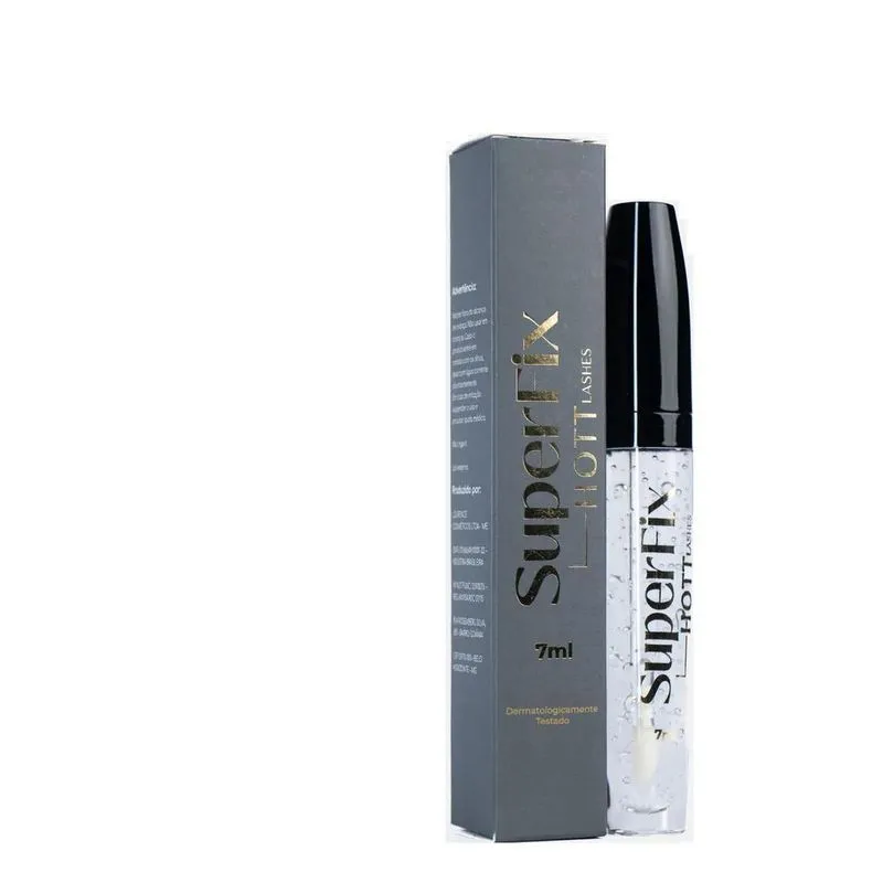 10x Superfix Hott Lashes Cola Em Gel Para Lash Lifting 7ml