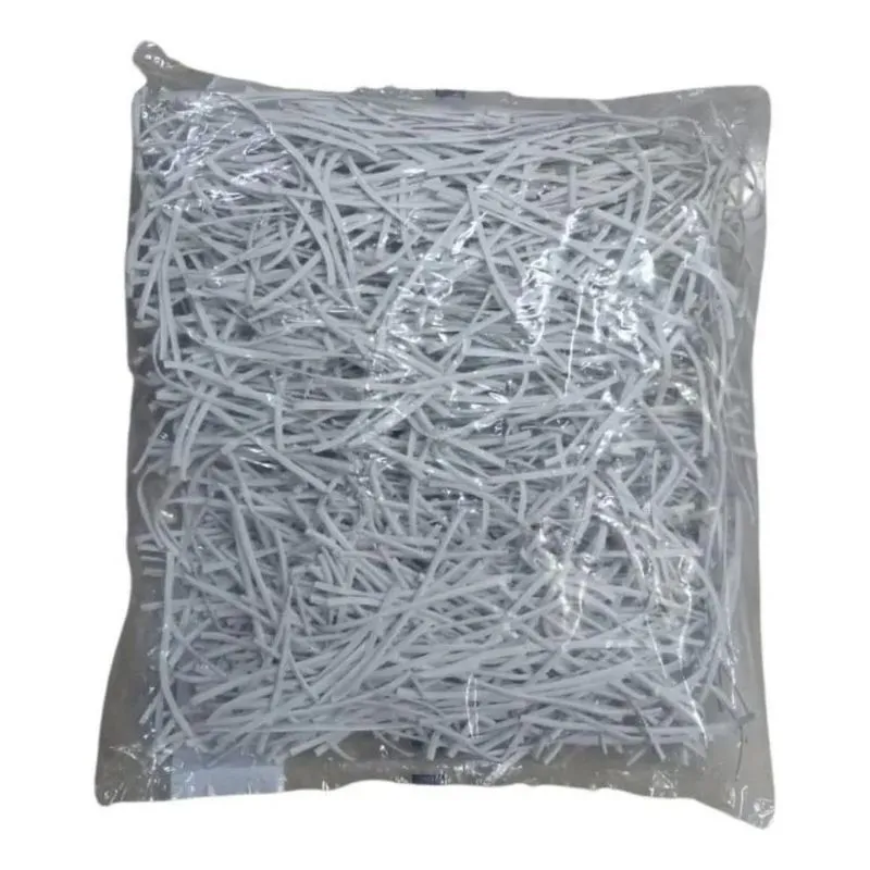 10x 1000 Amarrilho Fecho Lacre Araminho Plastificado Branco