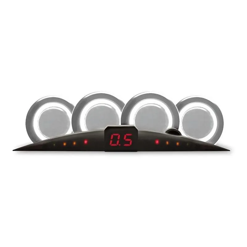 Pósitron Sensor De Estacionamento Ps220 - 4 Capsulas Prata