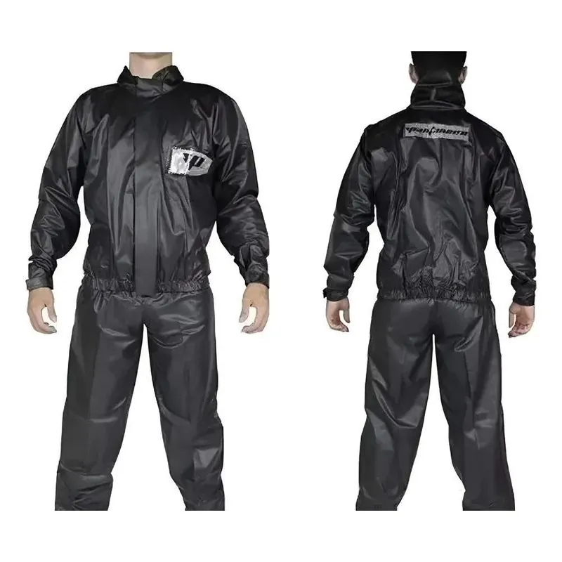 Conjunto Capa De Chuva Pantaneiro Luxo Motoqueiro Moto Boy M
