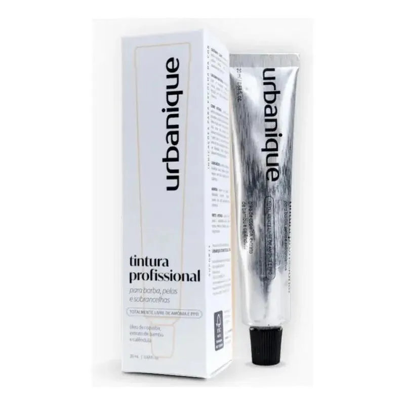 10x Tintura Para Sobrancelhas Barba E Pele Urbanique Livre