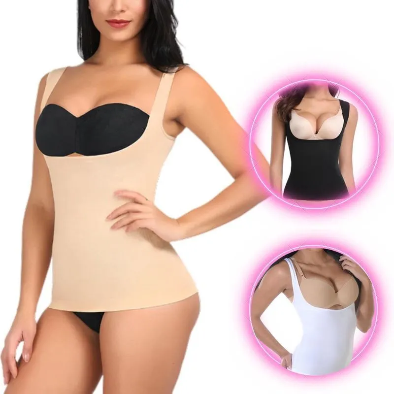 Cinta Regata Modeladora Camiseta Feminina Bege Tamanho P