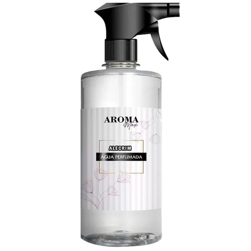 Água Perfumada 500ml Aromatizante Roupas Tecidos Alecrim