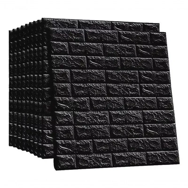 23 Painel Placa 3d Espuma Autocolante Parede Teto 70x77