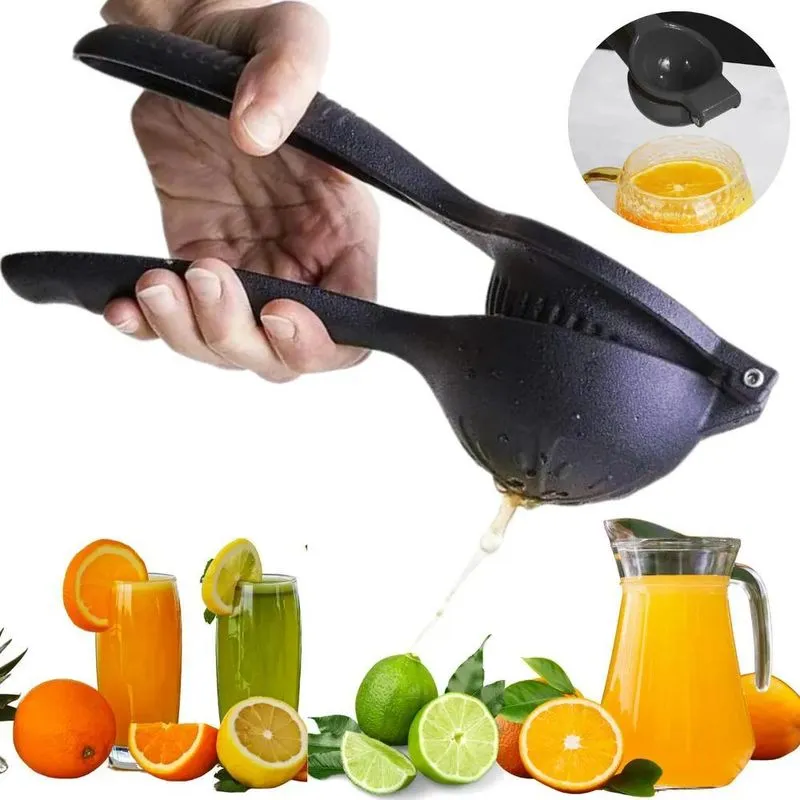 3x Espremedor De Limão Laranja Manual Resistente Grande Fort