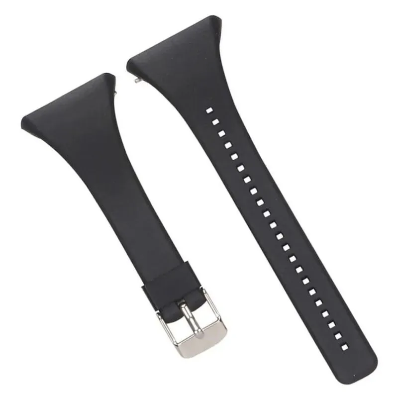 3x Pulseira Ft4 E Ft7 Top Compatível Com Polar - Preta