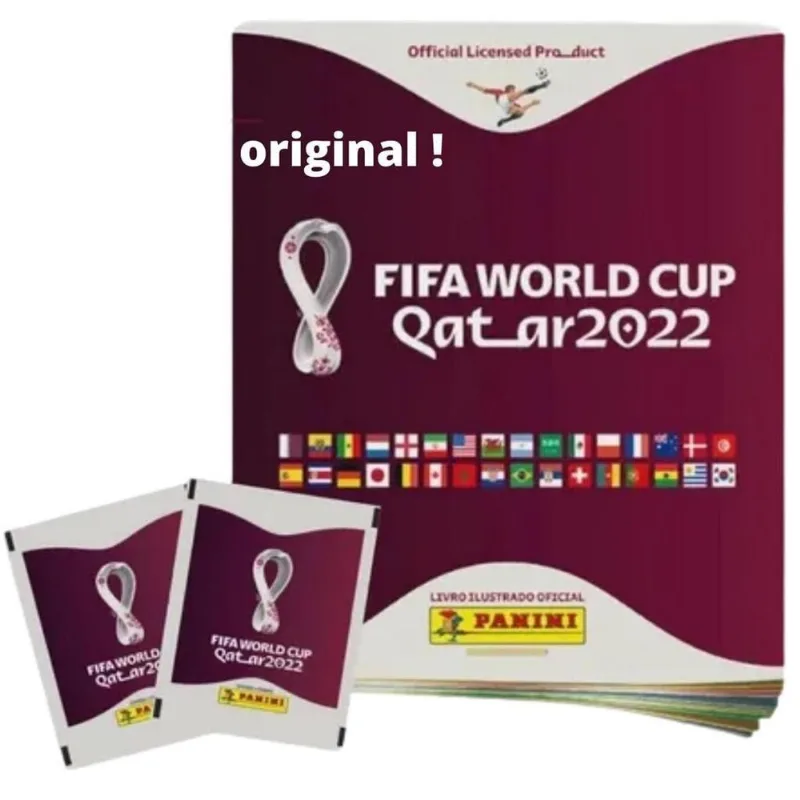 Álbum Copa D Mundo Qatar 2022 + 10 Figurinhas