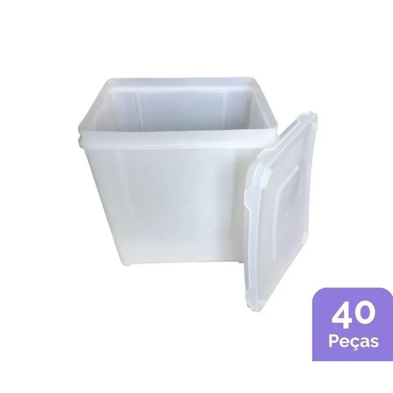Pote Compostagem - Kit 40 Peças
