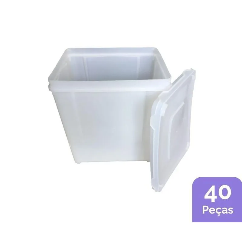 Pote 10 Litros Para Alimentos Sem Bisfenol
