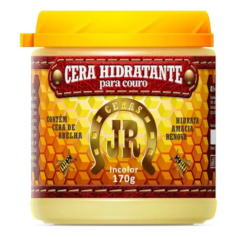 Cera Hidratante De Couro Jr - 170g - Jaquetas Bolsas E Botas