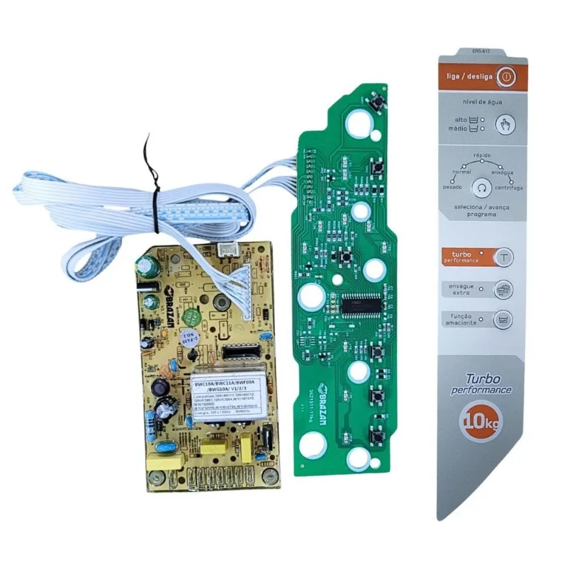 Placa Lavadora Brastemp Clean Turbo Bwc10 Bwg10